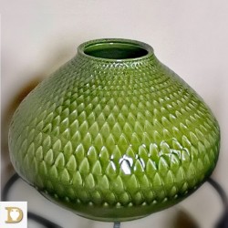 vaso intarsiato verde lime