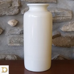 vaso barilotto olive monocolore bianco mod.alto
